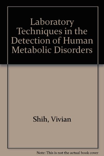 9780878190263: Laboratory Techniques for the Detection of Hereditary Metabolic Disorders