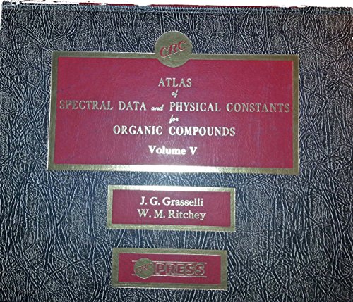 9780878193158: Atlas of Spectral Data and Physical Constants for Organic Compounds (Volume V: Indexes Pt. 1)
