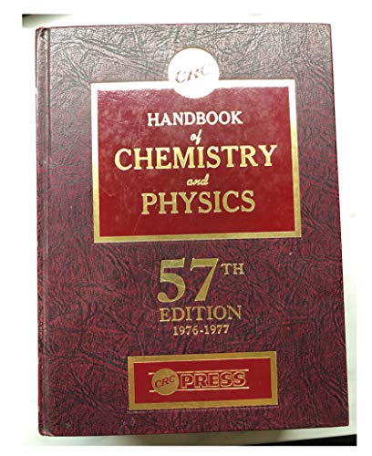 Beispielbild fr Handbook of Chemistry and Physics zum Verkauf von SecondSale