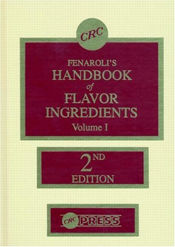 9780878195343: Handbook of Flavor Ingredients, Volume I