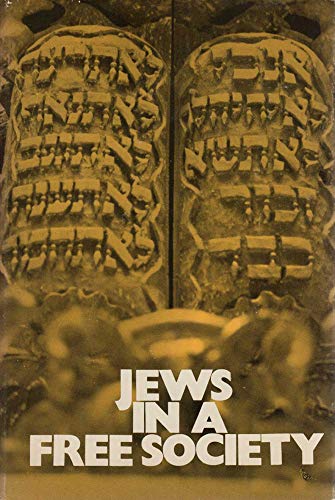 Stock image for Jews in a Free Society: Challenges and Opportunities for sale by General Eclectic Books