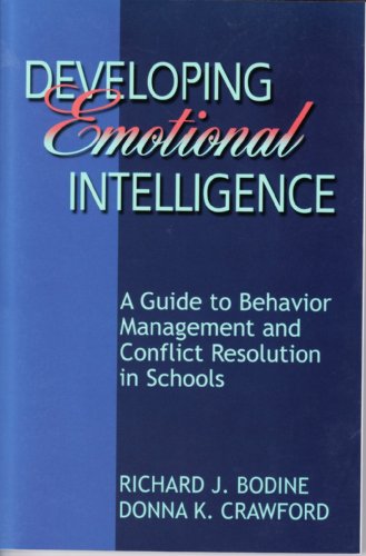 9780878224210: Developing Emotional Intelligence: A Guide to Behaviour Management and Conflict Resolutions in Schools