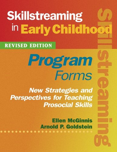 Imagen de archivo de Skillstreaming in Early Childhood: Program Forms (Book and CD) a la venta por BooksRun