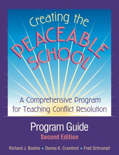 Imagen de archivo de CREATING THE PEACEABLE SCHOOL PROGRAM GUIDE a la venta por SecondSale