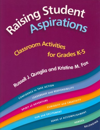 Beispielbild fr Raising Student Aspirations, Classroom Activities for Grades K-5 zum Verkauf von Better World Books