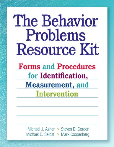 Beispielbild fr The Behavior Problems Resource Kit : Forms and Procedures for Identification, Measurement, and Intervention zum Verkauf von Better World Books