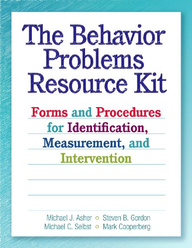 Imagen de archivo de Behavior Problems Resource Kit: Forms and Procedures for Identification, Measurement, and Intervention a la venta por ThriftBooks-Dallas