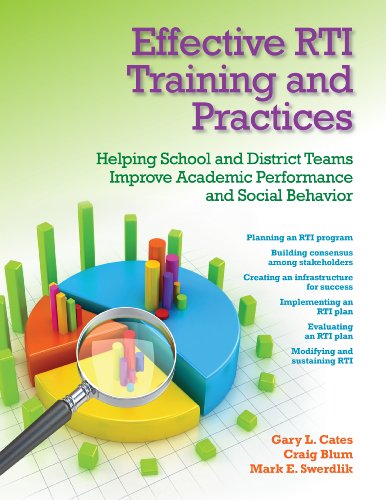 Stock image for Effective RTI Training and Practices: Helping School and District Teams Improve Academic Performance and Social Behavior for sale by SecondSale