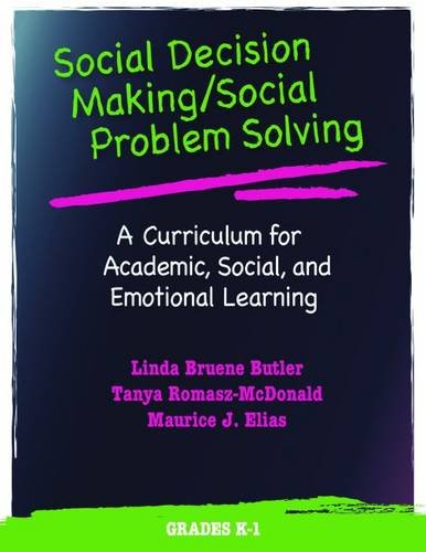 Social Decision Making/Social Problem Solving, Grades K-1 (w/ CD) (9780878226498) by Butler, Linda Bruene