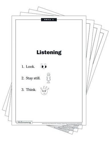 Stock image for Skillstreaming in Early Childhood-Skill Posters for sale by Revaluation Books