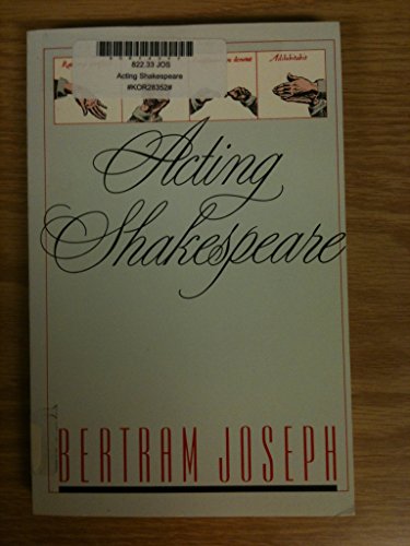 Beispielbild fr Acting Shakespeare zum Verkauf von Better World Books