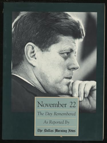 Imagen de archivo de November 22: The Day Remembered a la venta por Wonder Book
