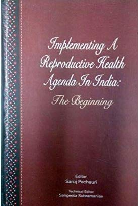 Beispielbild fr Implementing a Reproductive Health Agenda in India zum Verkauf von Books Puddle