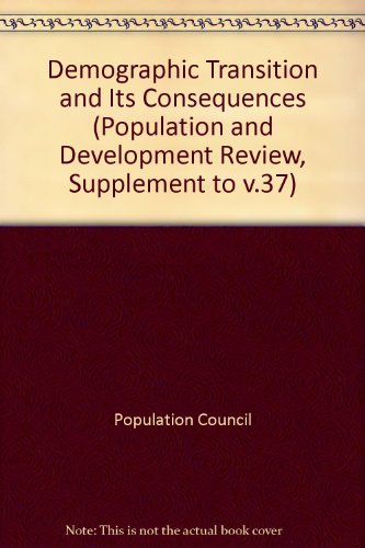 Demographic Transition and Its Consequences (9780878341238) by Ronald D. Lee