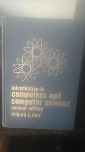 Imagen de archivo de Introduction to computers and computer science a la venta por West With The Night