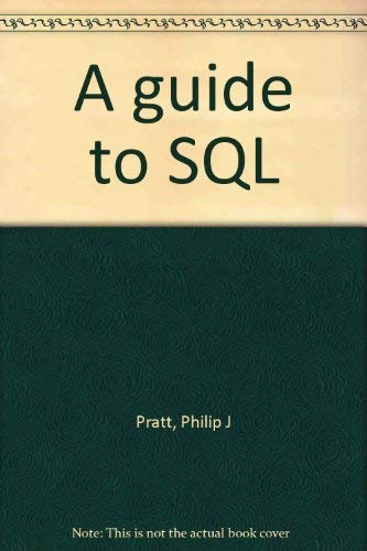 Stock image for A guide to SQL for sale by HPB-Ruby