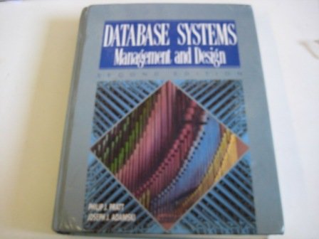 Beispielbild fr Database systems: Management and design zum Verkauf von Wonder Book