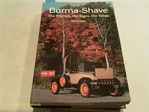 Stock image for Burma-Shave: The Rhymes, the Signs, the Times for sale by Emily's Books