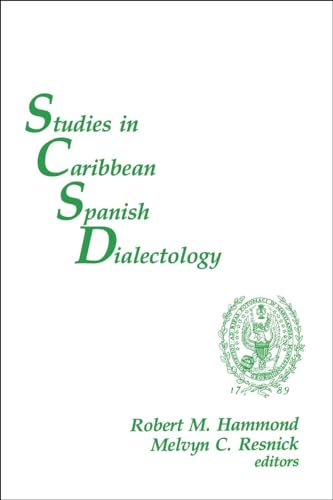 Stock image for Studies in Caribbean Spanish Dialectology Romance Languages Linguistics Series for sale by PBShop.store US