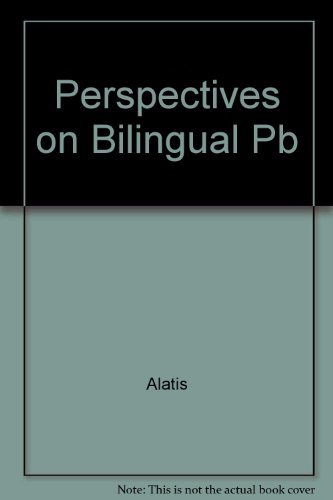 Stock image for Perspectives on Bilingualism and Bilingual Education for sale by Solr Books