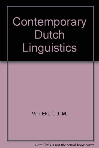 Imagen de archivo de Contemporary Dutch Linguistics a la venta por dsmbooks