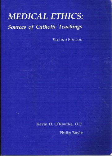 Beispielbild fr Medical Ethics : Sources of Catholic Teaching zum Verkauf von Better World Books