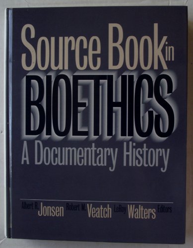 Stock image for Source Book in Bioethics: A Documentary History for sale by HPB-Red