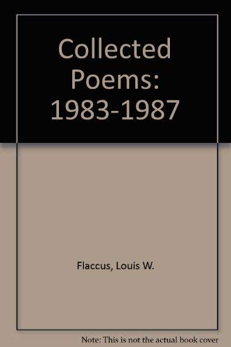 Imagen de archivo de Collected Poems: 1983-1987 a la venta por Ezekial Books, LLC