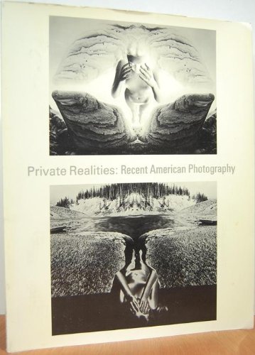 Stock image for Private Realities: Recent American Photography for sale by ANARTIST