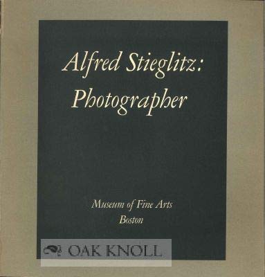 Stock image for *Alfred Stieglitz Photographer for sale by Better World Books