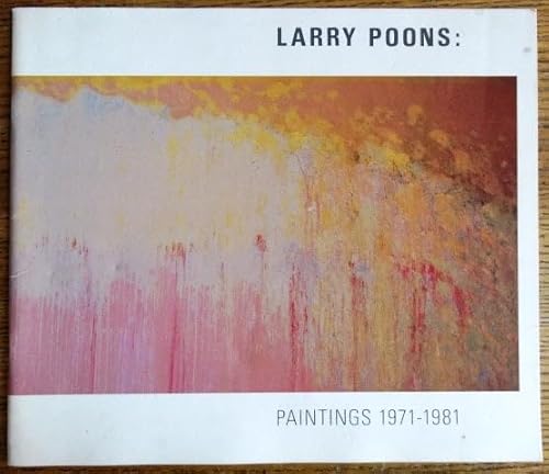 Larry Poons Paintings, 1971-1981 (9780878462063) by Moffett, Kenworth