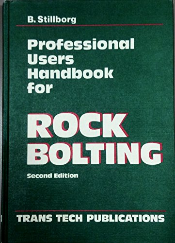 9780878490943: Professional Users Handbook for Rock Boiling S (SERIES ON ROCK AND SOIL MECHANICS)