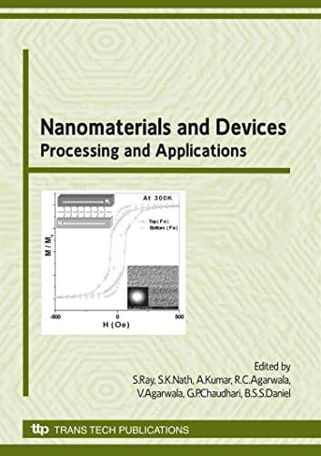 Stock image for Nanomaterials and Devices: Processing and Applications (Advanced Materials Research) for sale by dsmbooks