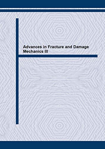 Stock image for Advances in Fracture and Damage Mechanics for sale by Buchpark