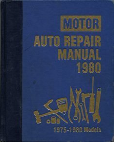 Beispielbild fr Motor Auto Repair Manual 1980 zum Verkauf von Once Upon A Time Books