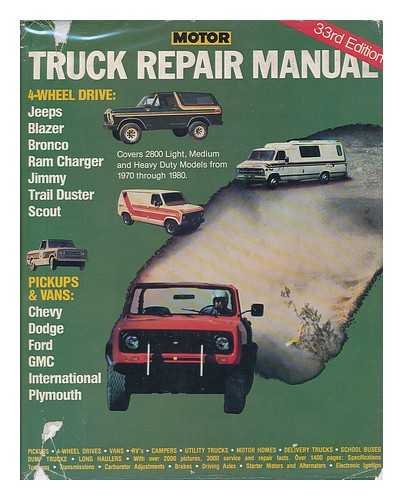 Imagen de archivo de Motor Nineteen Seventy-Nine Truck Repair Manual a la venta por ThriftBooks-Atlanta