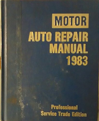 Stock image for Auto Repair Manual : 1983 for sale by HPB-Red