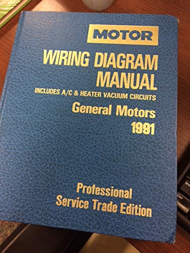 9780878517565: 1991 General Motors Wiring Diagram Manual/Professional Service Trade Edition