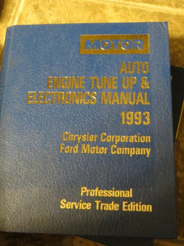 Stock image for Motor Auto Engine Tune Up & Electronics Manual: General Motors Corporation & Saturn: 001 for sale by Ergodebooks