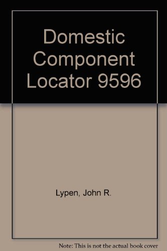 9780878518838: Domestic Component Locator 9596