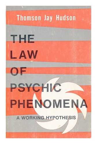 Beispielbild fr Law of Psychic Phenomena zum Verkauf von Books From California