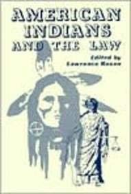 Stock image for American Indians and the Law for sale by Better World Books