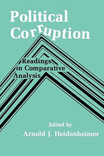 Imagen de archivo de Political Corruption: Readings in Comparative Analysis a la venta por medimops