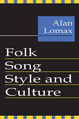 9780878556403: Folk Song Style and Culture