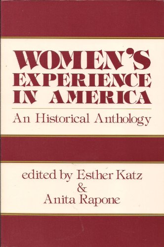 9780878556687: Women's Experience in America: An Historical Anthology