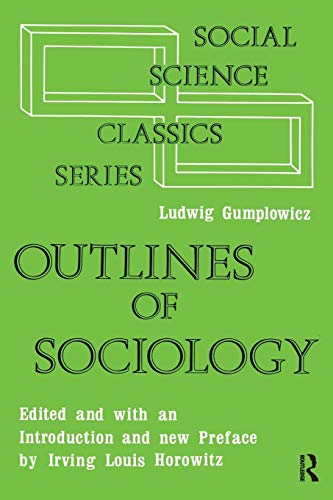 9780878556939: Outlines of Sociology