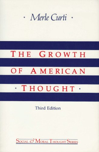 Beispielbild fr Growth of American Thought zum Verkauf von Better World Books