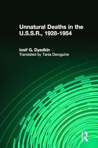 Beispielbild fr Unnatural Deaths in the U.S.S.R. zum Verkauf von Blackwell's