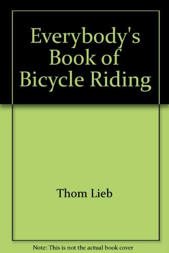 Beispielbild fr Everybody's Book of Bicycle Riding zum Verkauf von gearbooks