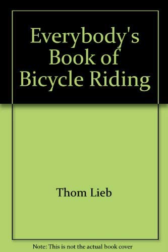 Stock image for Everybody's book of bicycle riding for sale by Wonder Book